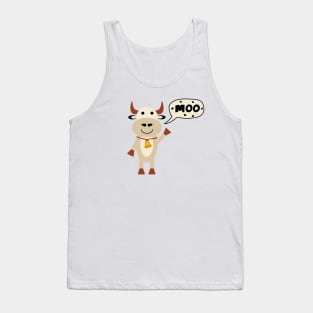 Vacas kawai Tank Top